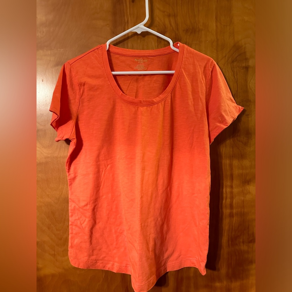 Coral shirt